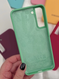 Silicone Case - Samsung S22 Plus - Verde Água - comprar online