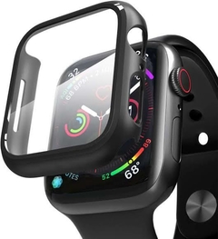 Case Bumper Vidro - Apple Watch 38 mm - Preto