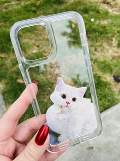 Case Cats - iPhone 7 Plus / 8 Plus - Branquinho