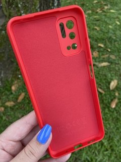 Case Veludo - Xiaomi Poco M3 Pro - Com proteção na câmera - Vermelho - comprar online