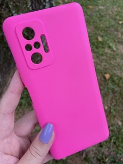 Case Veludo - Xiaomi Redmi Note 10 Pro / Note 10 Pro Max - Com Proteção Na Câmera - Pink