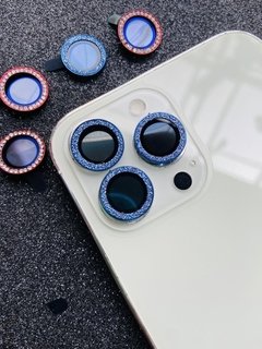 Protetor de câmera brilho - iPhone 12 Pro Max - Azul