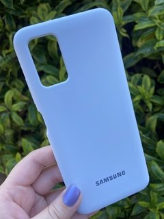 Silicone Case - Samsung A03 S - Azul Algodão Doce