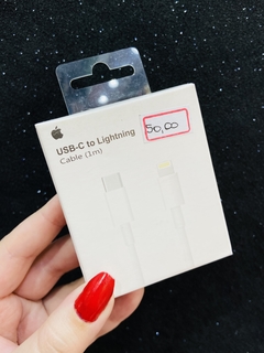 Cabo USB C para Lightning Apple - Primeira Linha