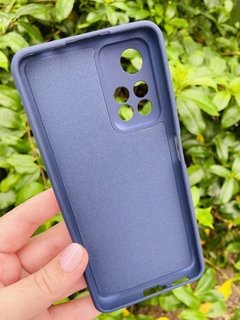 Case Veludo - Xiaomi Redmi Note 11 Pro Max - Azul Marinho - comprar online