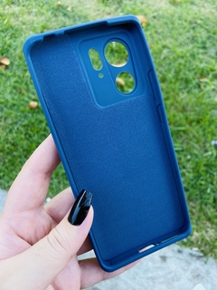 Case Veludo - Motorola Edge 40 - Azul Marinho - comprar online