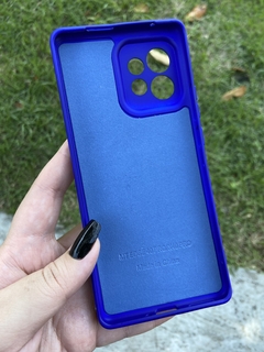 Case Veludo - Motorola Edge 40 Pro - Azul Escuro - comprar online