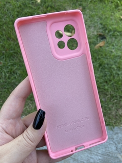 Case Veludo - Motorola Edge 40 Pro - Rosa Bebê - comprar online