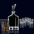 Juego De 6 Vasos De Whisky + Botellon Nachtmann Aspen 90025 - comprar online