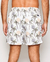 Shorts Floral Branco - comprar online
