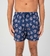 Shorts Floral Marinho