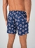 Shorts Floral Marinho na internet