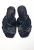 Pantufa de pelinhos - Slippers Preto