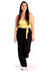 Cropped Paty com faixa Amarelo - loja online