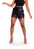 SHORTS COURO PU FEMININO