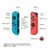 Nintendo Switch - Rojo y Azul Neon - Deer Tech