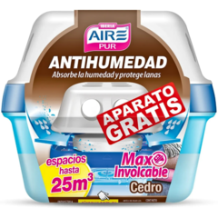 AIRE PUR ANTIHUMEDAD INVOLCABLE (anti polillas) PROTEGE LANAS (espacios hasta 25m3) - IBE01693