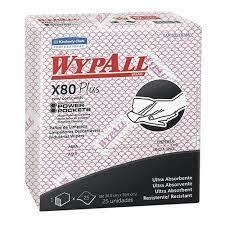 Paños de Limpieza Reutilizables Wypall x80 Plus x30 u