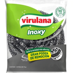 VIRULANA INOXY ESPONJA DE ACERO X 1 - VIRU0014