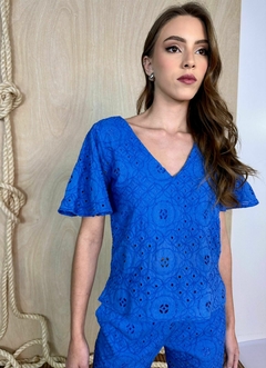 Blusa laise manga godê - comprar online