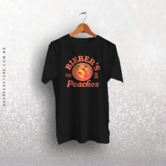 CAMISETA JUSTIN BIEBER - PEACHES na internet