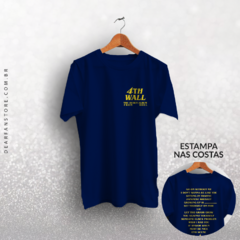 CAMISETA 4TH TRACKLIST - RUEL - loja online