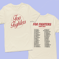 CAMISETA TOUR 2023 - FOO FIGHTERS