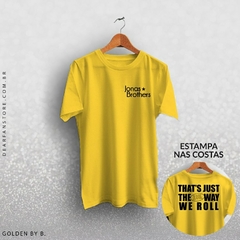 CAMISETA THAT'S JUST THE WAY WE ROLL - JONAS BROTHERS - comprar online