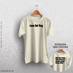 CAMISETA DID YOU KNOW - LANA DEL REY - loja online