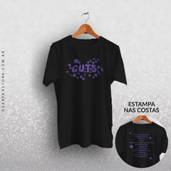 CAMISETA GUTS - OLIVIA RODRIGO - loja online