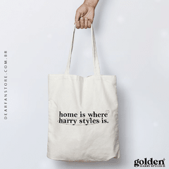 ECOBAG HOME IS WHERE HARRY STYLES IS. na internet