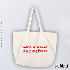 TOTEBAG HOME IS WHERE HARRY STYLES IS. - comprar online
