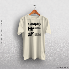 CAMISETA HUMANKIND - COLDPLAY - comprar online