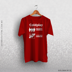 CAMISETA HUMANKIND - COLDPLAY - loja online