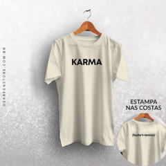 CAMISETA KARMA na internet