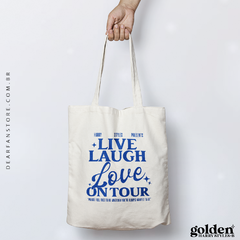 ECOBAG LIVE LAUGH LOVE ON TOUR - comprar online