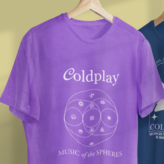 CAMISETA MUSIC OF THE SPHERES - COLDPLAY