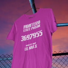 CAMISETA MONTERO STATE PRISON - LIL NAS X
