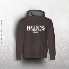 MOLETOM STRANGER THINGS - HAWKINS INDIANA - comprar online