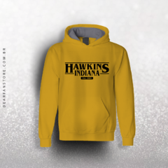 MOLETOM STRANGER THINGS - HAWKINS INDIANA - comprar online