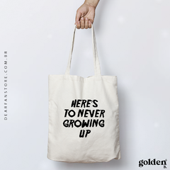 ECOBAG HERE'S TO NEVER GROWING UP - AVRIL LAVIGNE