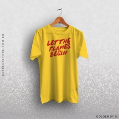 CAMISETA LET THE FLAMES BEGIN - PARAMORE - dear fan store