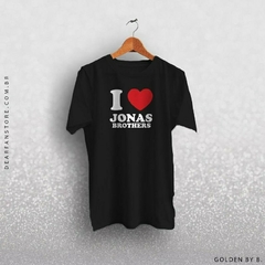 CAMISETA I LOVE JONAS BROTHERS - comprar online