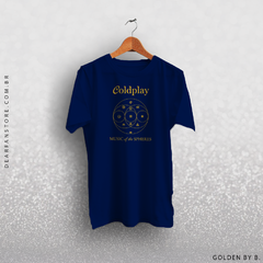 CAMISETA MUSIC OF THE SPHERES - COLDPLAY na internet