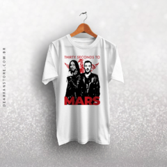 CAMISETA JARED & SHANNON - 30 SECONDS TO MARS na internet