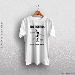 CAMISETA THE PRETENDER - FOO FIGHTERS - loja online