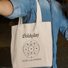 ECOBAG MUSIC OF THE SPHERES - COLDPLAY