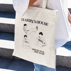 ECOBAG WHEREVER YOU GO, THERE YOU ARE - HARRY'S HOUSE