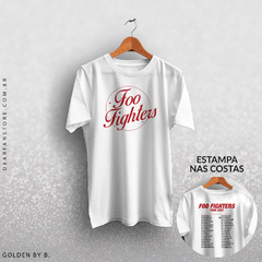 CAMISETA TOUR 2023 - FOO FIGHTERS na internet