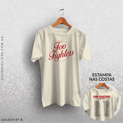 Camiseta Preta Banda Foo Fighters The Sky Turnê Brasil 2023 Bomber Rock -  Outros Moda e Acessórios - Magazine Luiza